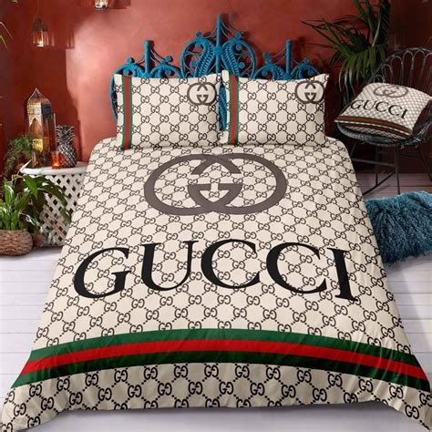 gucci queen bed set